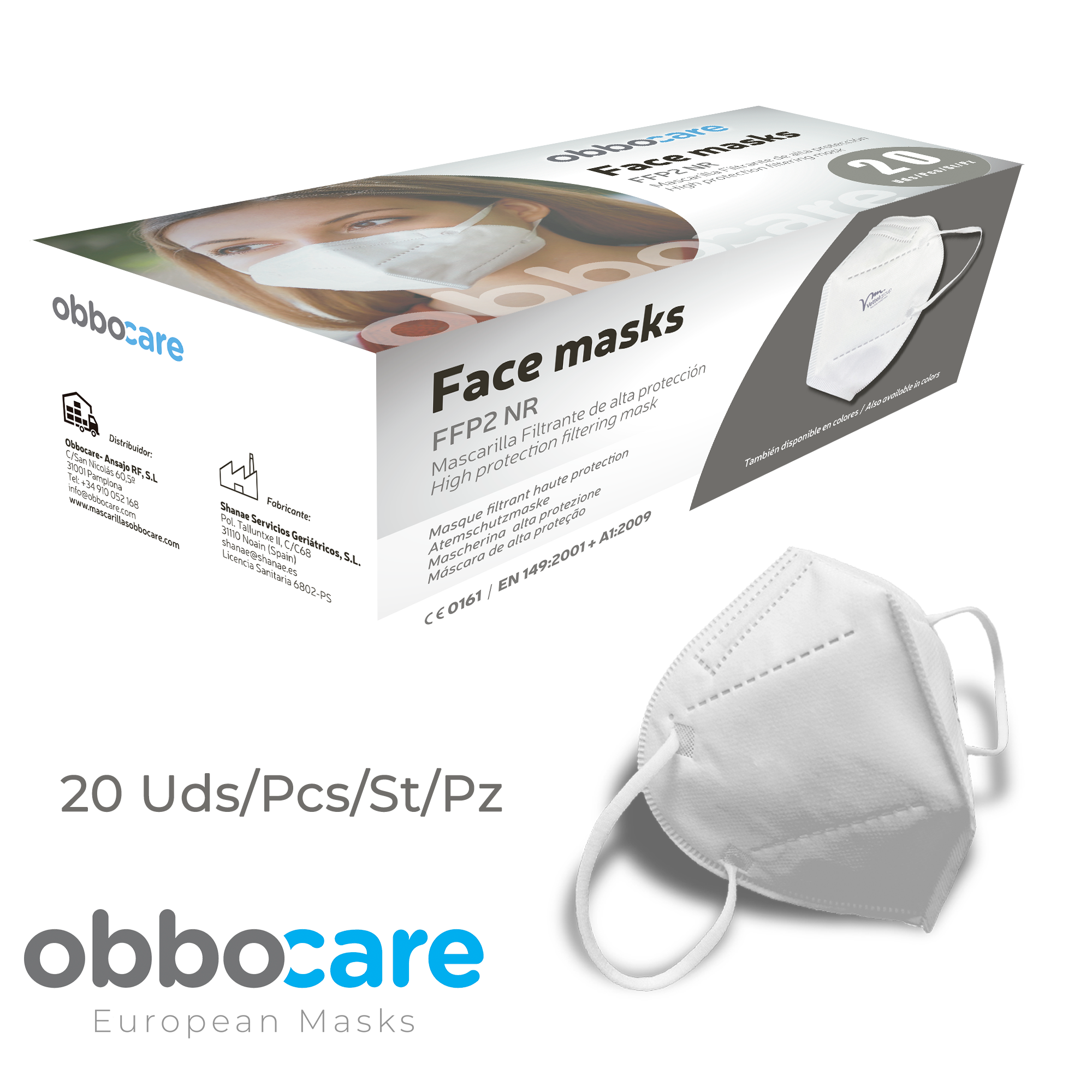 Mascarilla  FFP2 EPI - Imagen 2