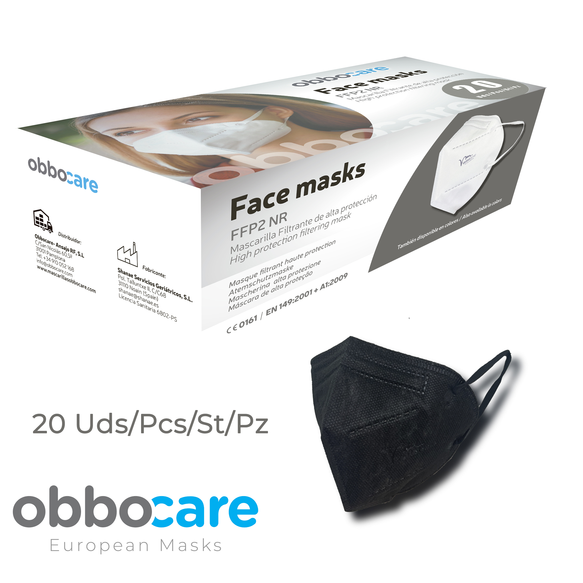 Mascarilla  FFP2 EPI - Imagen 3